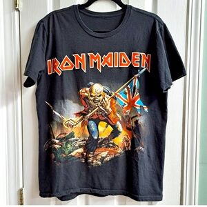 Iron Maiden band t shirt graphic tee men’s large